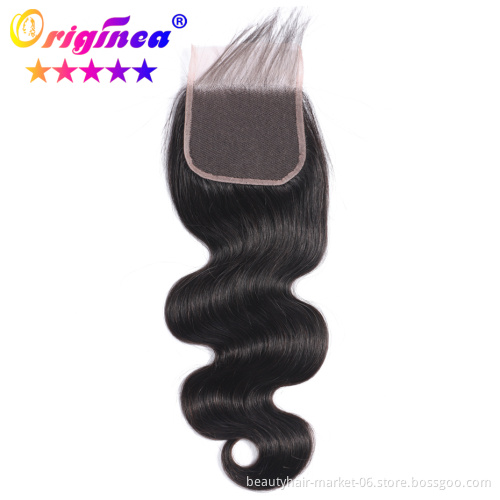 cheap raw remy Mongolian human hair weave body wave hair bundles with lace closure/frontal